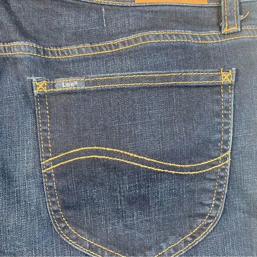 Lee Regular Fit Mid Rise Capri Size 16M - Picture 8 of 11